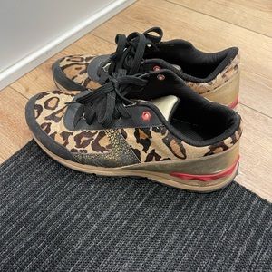 Sam Edelman leopard sneakers